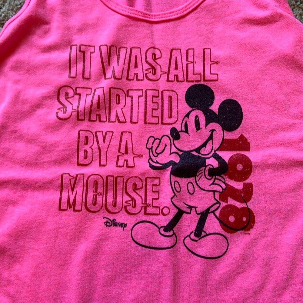 Mickey Mouse Tank Top